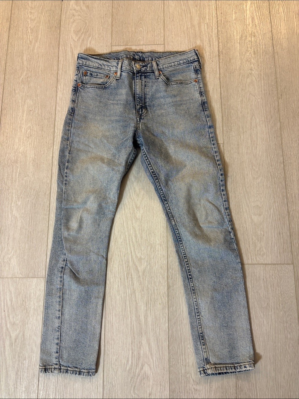 Levi’s 510 Skinny Fit men’s jeans light wash size w 33 L 30